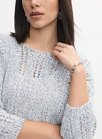 Open Weave Sweater
