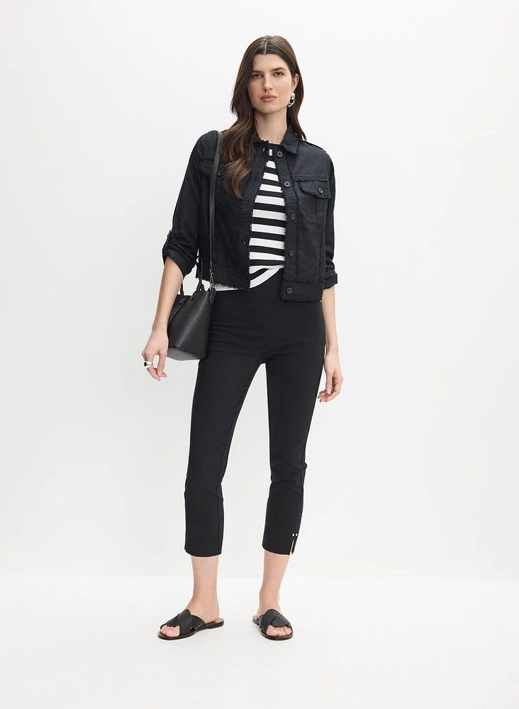 Stripe Knit Pullover