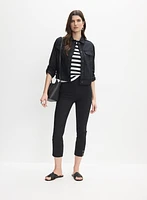 Stripe Knit Pullover