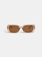 Rectangle Plastic Sunglasses