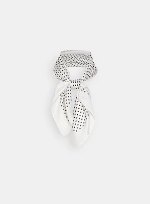 Foulard à pois