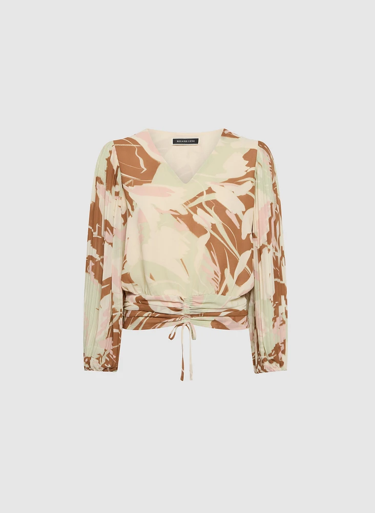 Floral Chiffon Blouse