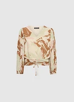 Floral Chiffon Blouse