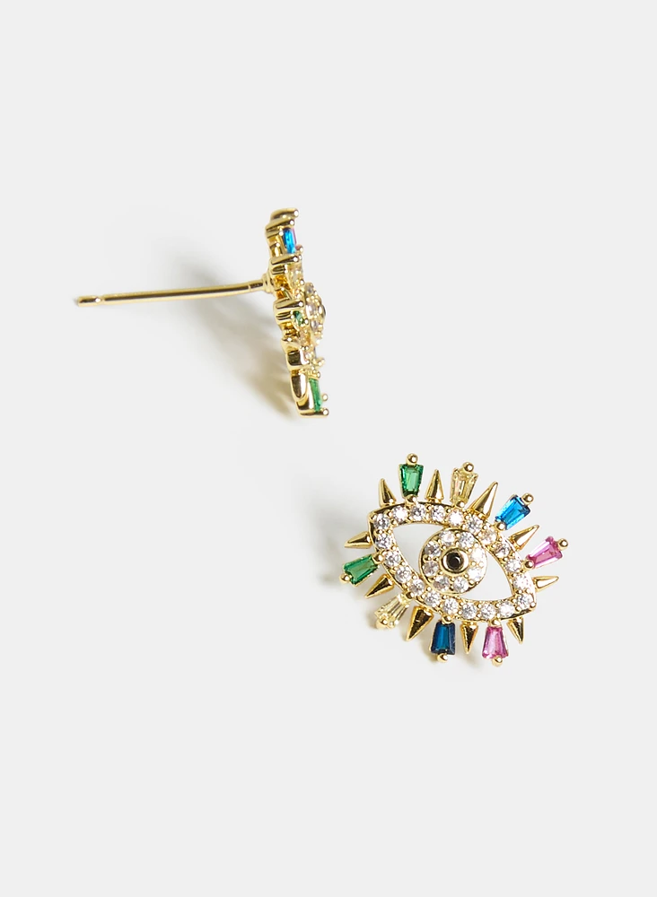 Boucles d'oreilles en oeil