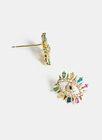 Boucles d'oreilles en oeil