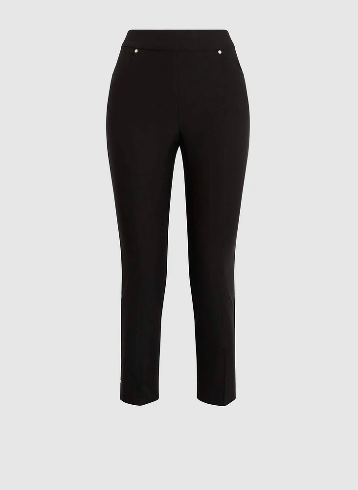 Pull-On Slim Leg Pants