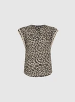 Flutter Sleeve Blouse