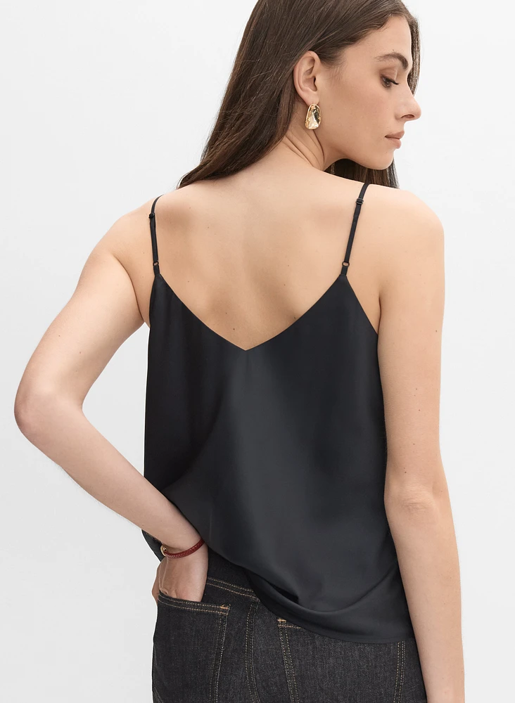 Camisole à bretelles fines