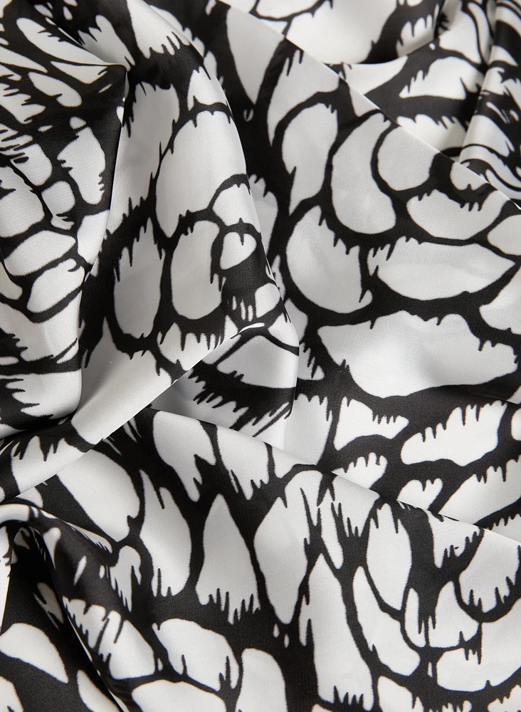 Rose Print Scarf