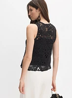 Débardeur en crochet