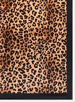 Cheetah Print Oblong Scarf