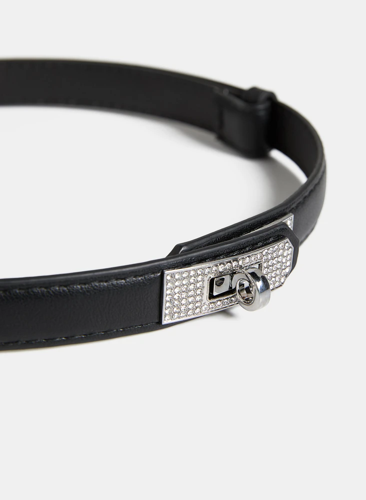 Turn-Lock Buckle Belt