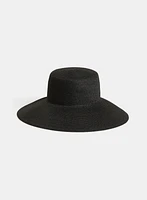 Chapeau de paille à bordure large