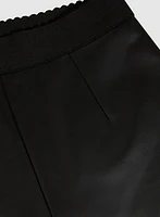 Kayla Vegan Leather Straight Leg Pants