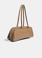 Sac à main long en cuir végane