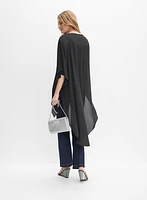 Chiffon Asymmetric Tunic Top
