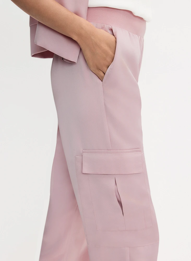 Pantalon cargo à enfiler