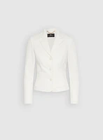 Veste à ourlet arrondi