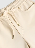 Pantalon style jogger à enfiler
