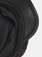 Casquette gavroche à motif carreauté