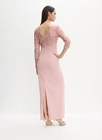 Soutache Embroidered Dress