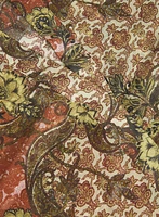 Blouse en chiffon à motif paisley