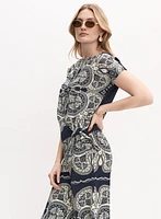 Haut à motif paisley