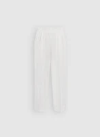 Elastic Waist Capris
