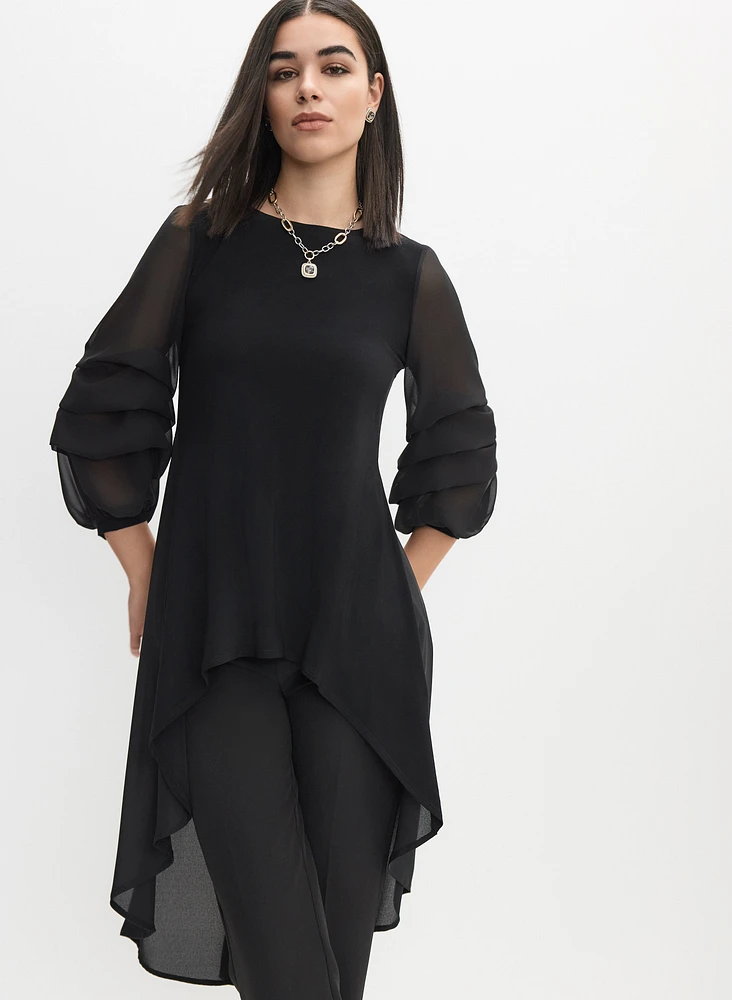 Asymmetric Tunic Blouse