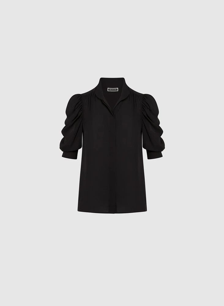 Stand Collar Blouse