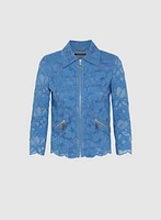 Lace Zip Jacket