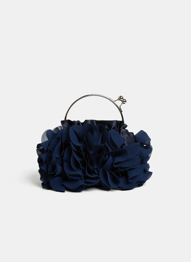 Pochette à volants
