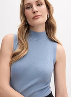 Essential Mock Neck Tank Top