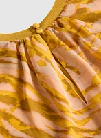 Striped Sleeveless Blouse
