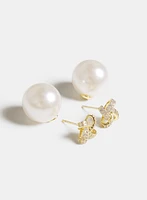 Knot Front Stud Earrings