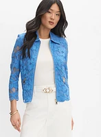 Lace Zip Jacket