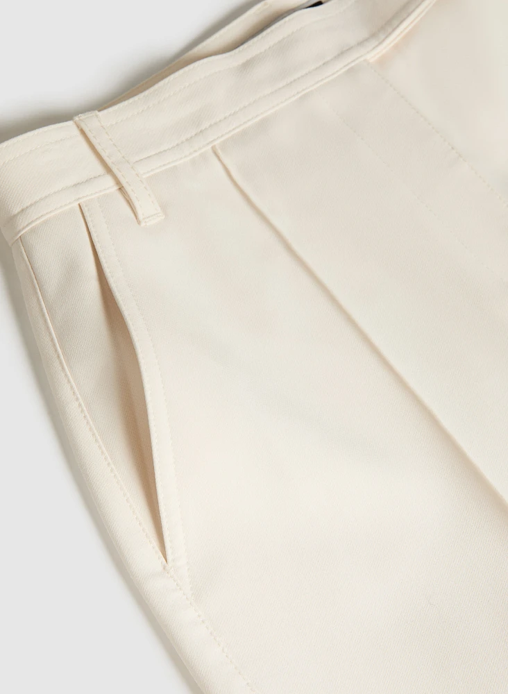 Pantalon à nervures