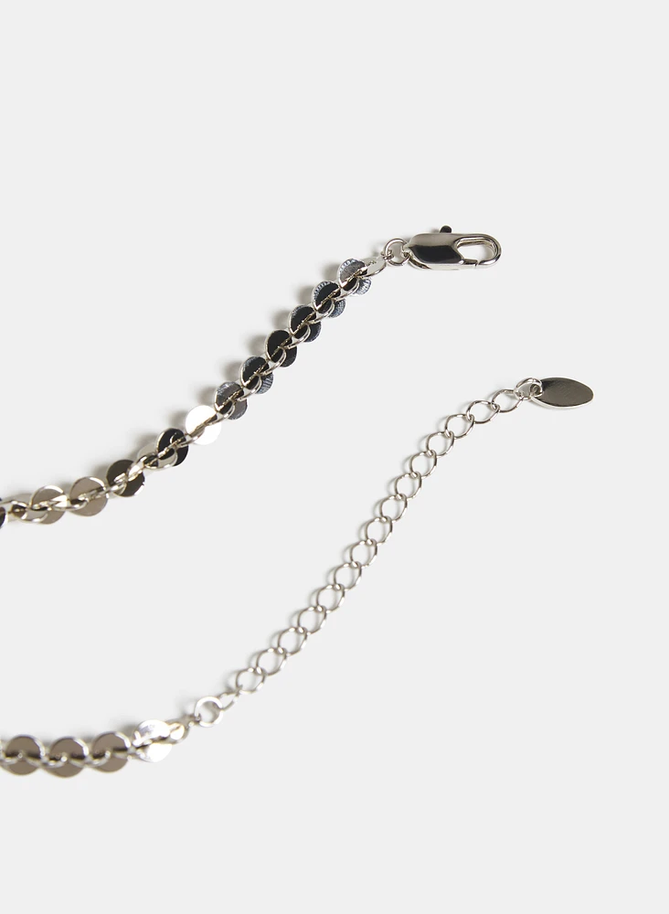 Disc Chain Necklace