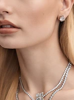 Boucles d'oreilles en cristaux