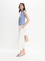 Capri à taille élastique