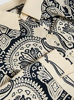 Blouse à imprimé paisley