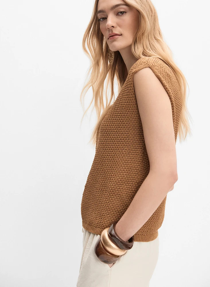 Pull sans manches