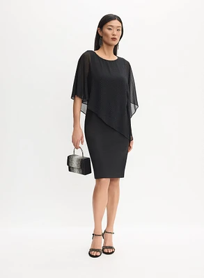 Robe à superposition en chiffon