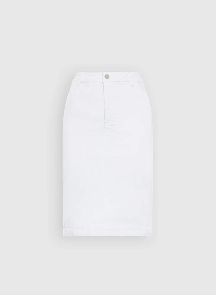 Denim Pencil Skirt