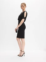 Adrianna Papell - Split Sleeve Blouson Dress