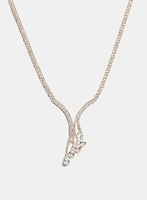 Teardrop Crystal Necklace