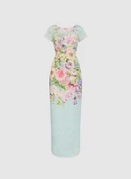 Adrianna Papell - Robe à imprimé floral