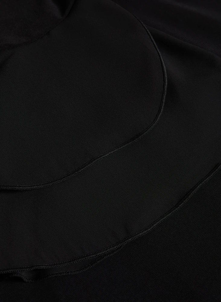 Droptail Chiffon Tunic