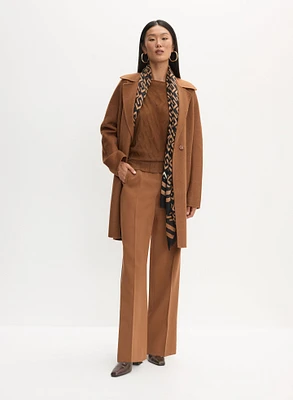 Manteau à col cranté et pantalon coupe Soho