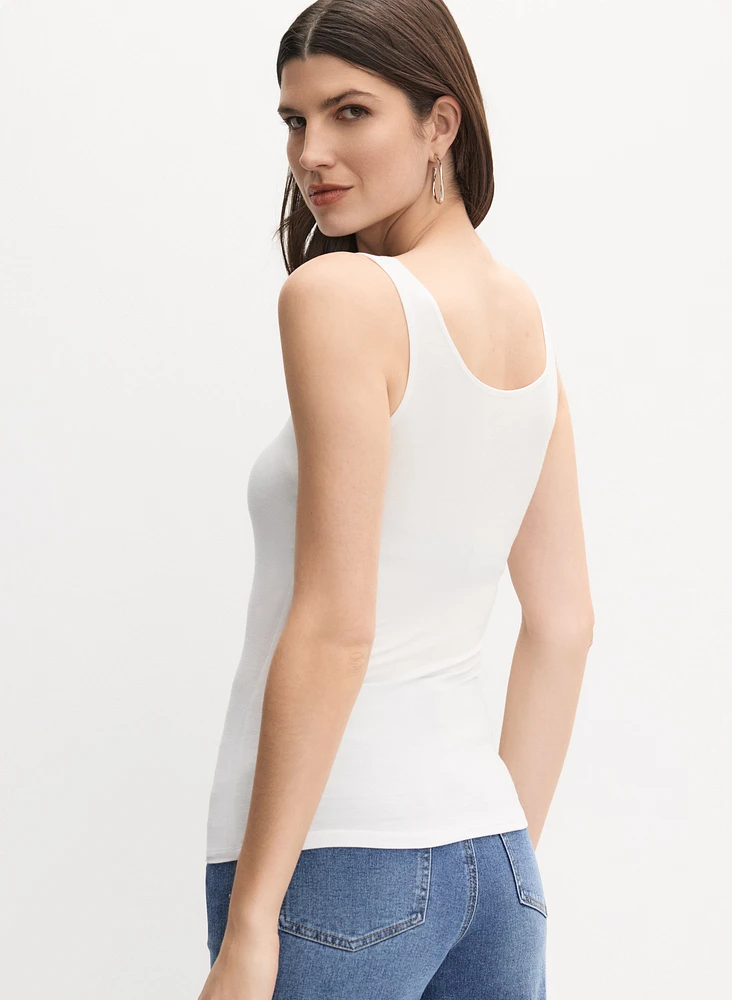 Camisole à encolure dégagée